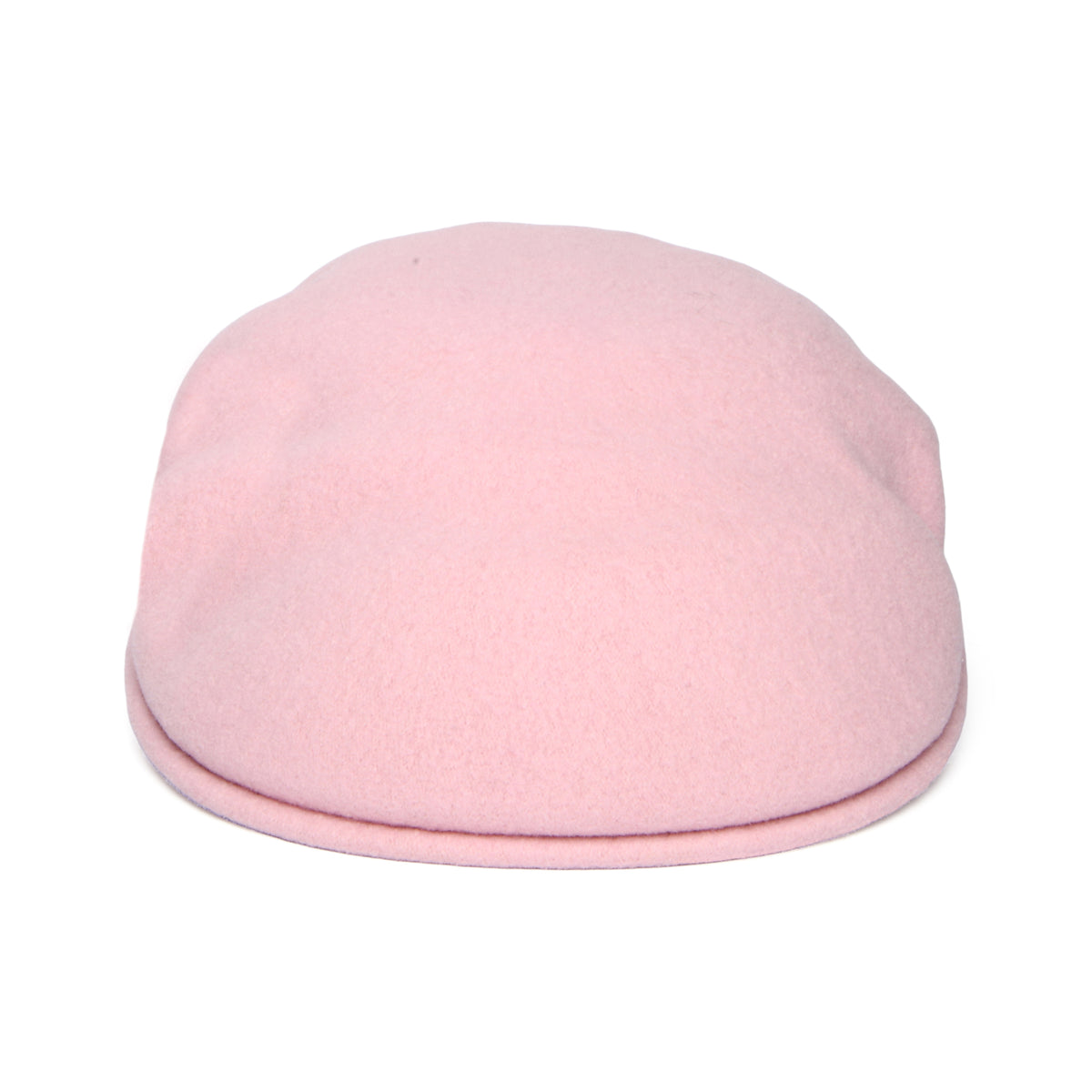 Casquette Plate en Laine 504 rose ballet KANGOL