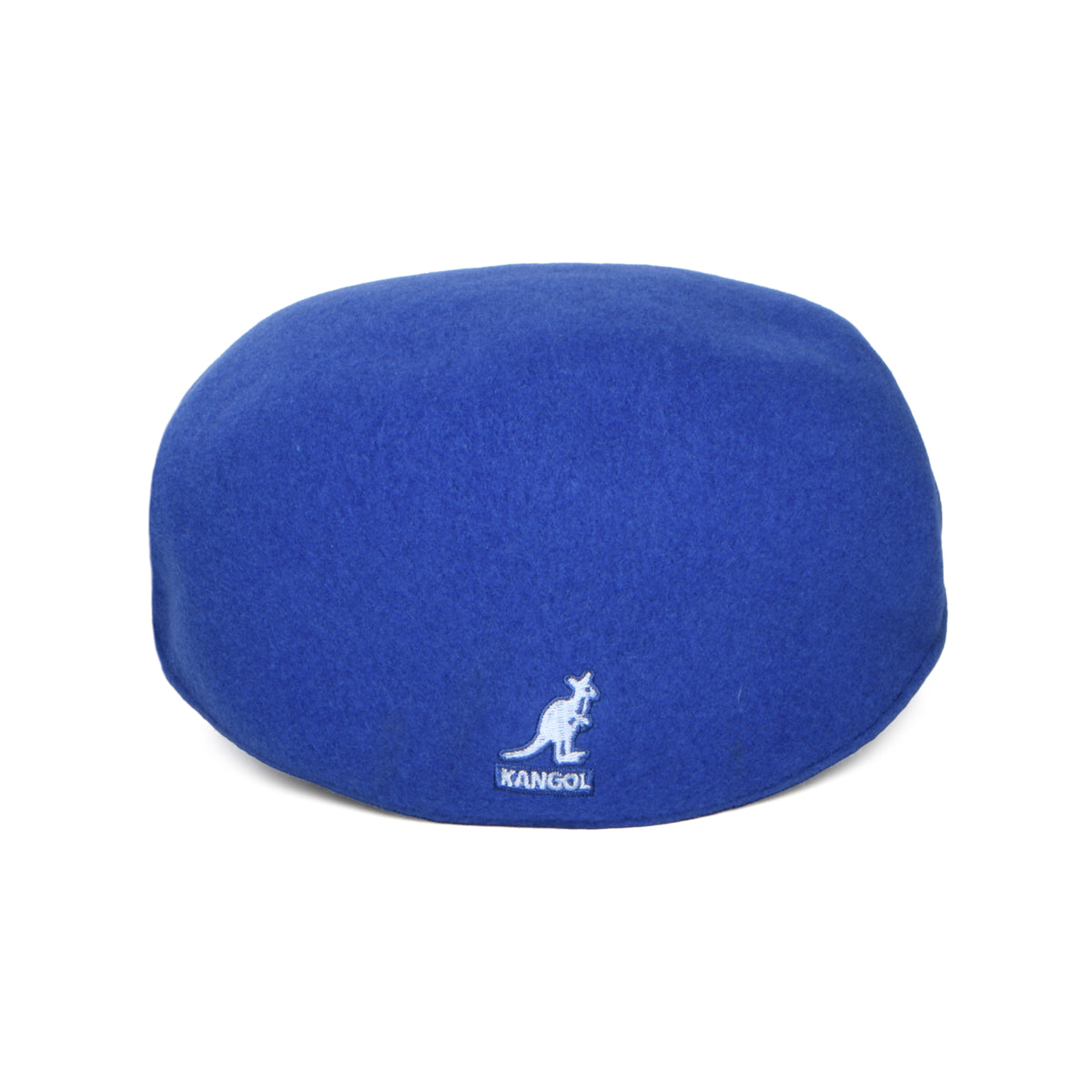 Casquette Plate en Laine 504 bleu vif KANGOL