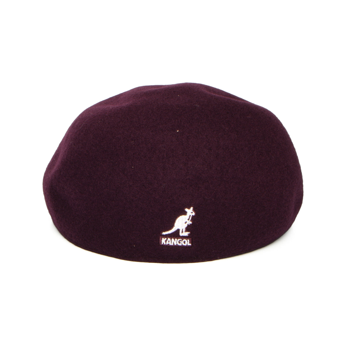 Casquette Plate en Laine 507 Seamless vin foncé KANGOL