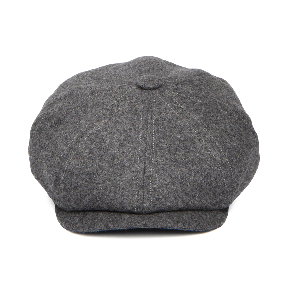Casquette Gavroche en Laine Loden Brooklyn gris CHRISTYS