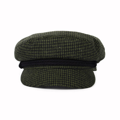Casquette de Marin Pied-de-Poule mousse-noir BRIXTON
