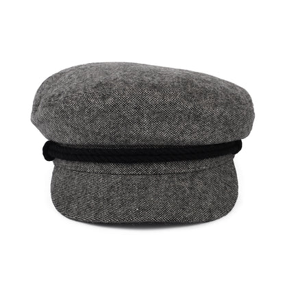 Casquette de Marin Chinée gris-noir BRIXTON