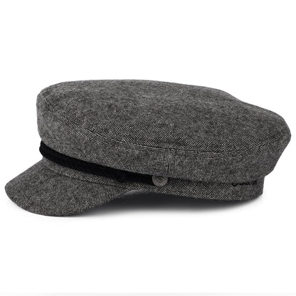 Casquette de Marin Chinée gris-noir BRIXTON