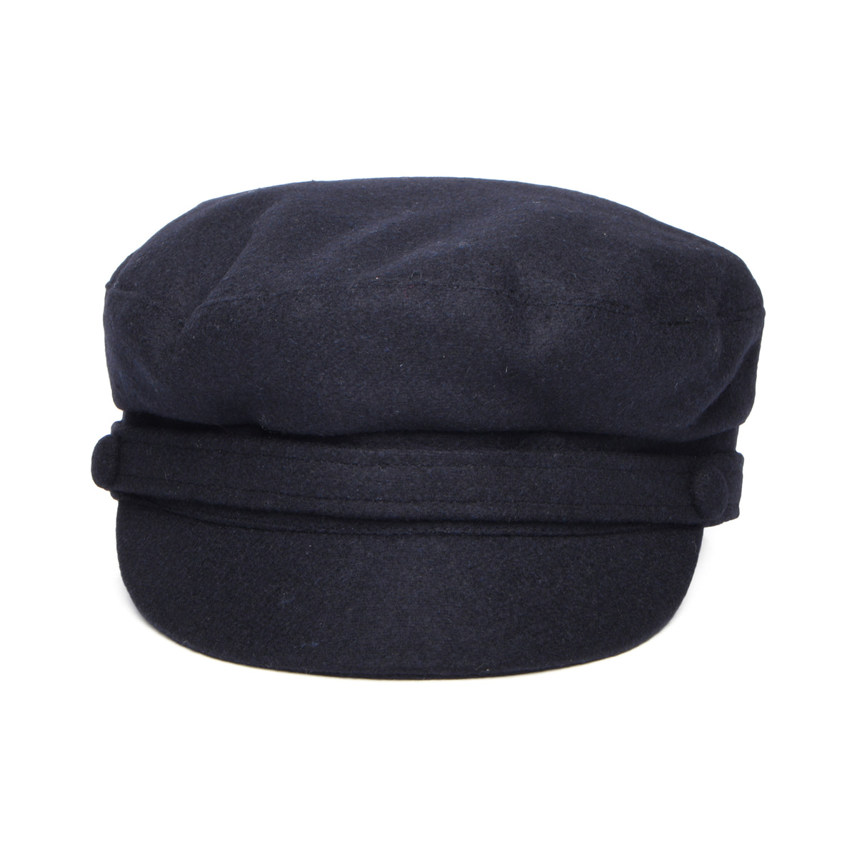 Casquette de Marin en Melton Italien bleu marine FAILSWORTH