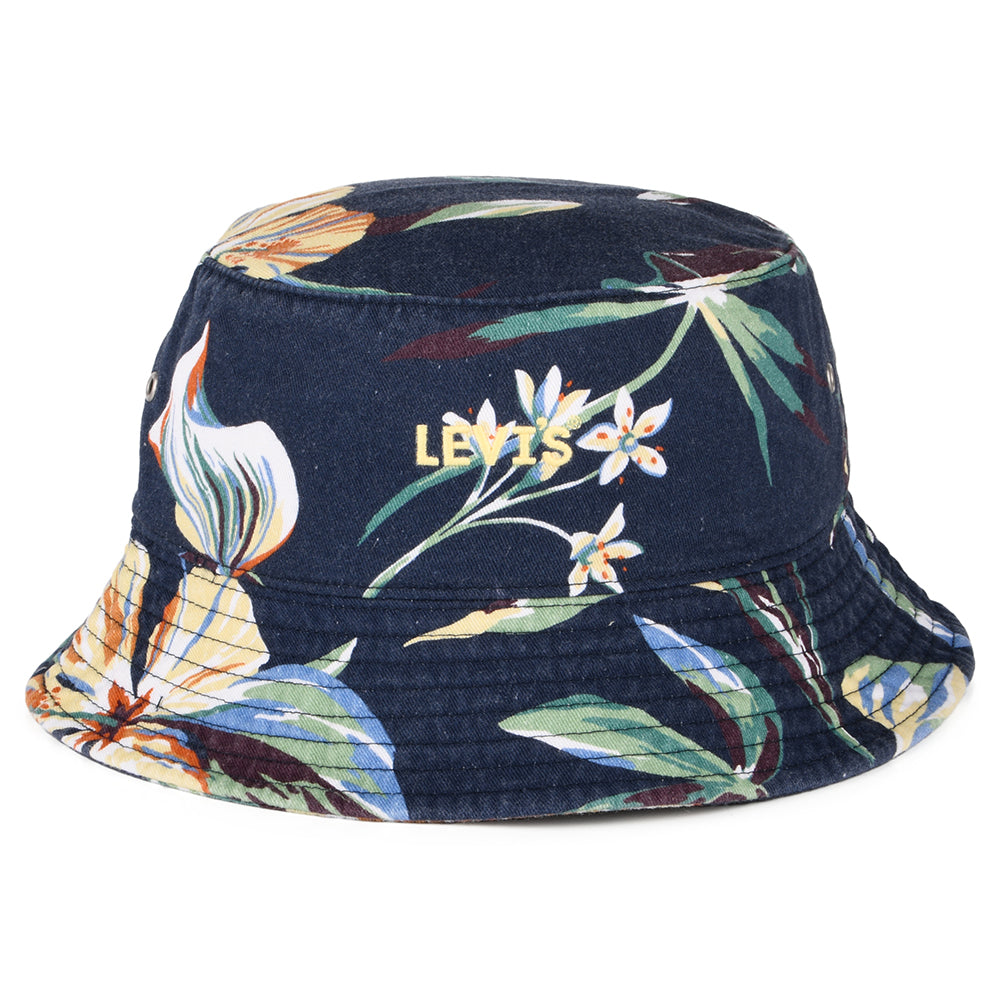 Chapeau Bob Floral Headline bleu marine LEVI'S