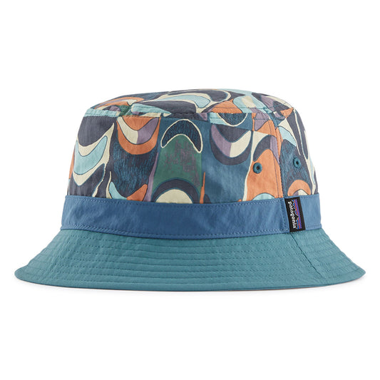Chapeau Bob Swallowtail Geo Wavefarer bleu-multi PATAGONIA
