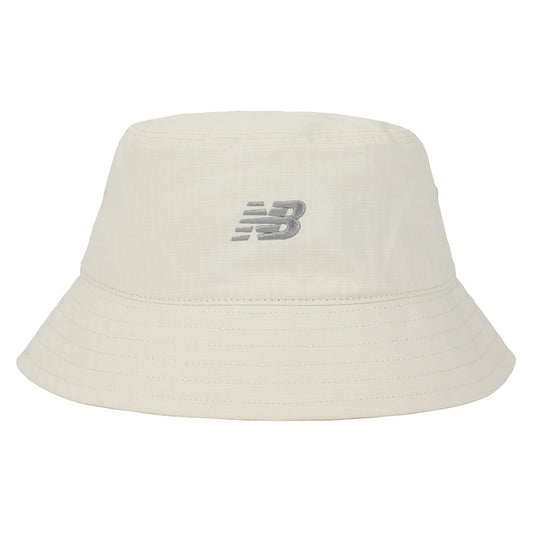 Chapeau Bob en Coton Ripstop Flying NB blanc cassé NEW BALANCE