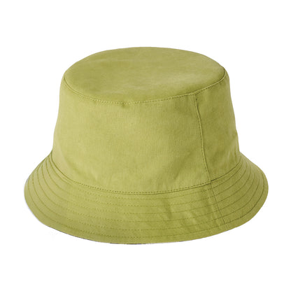 Chapeau Bob en Coton Réversible vert pomme FAILSWORTH