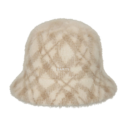 Chapeau Bob en Fausse Fourrure Lylja crème BARTS