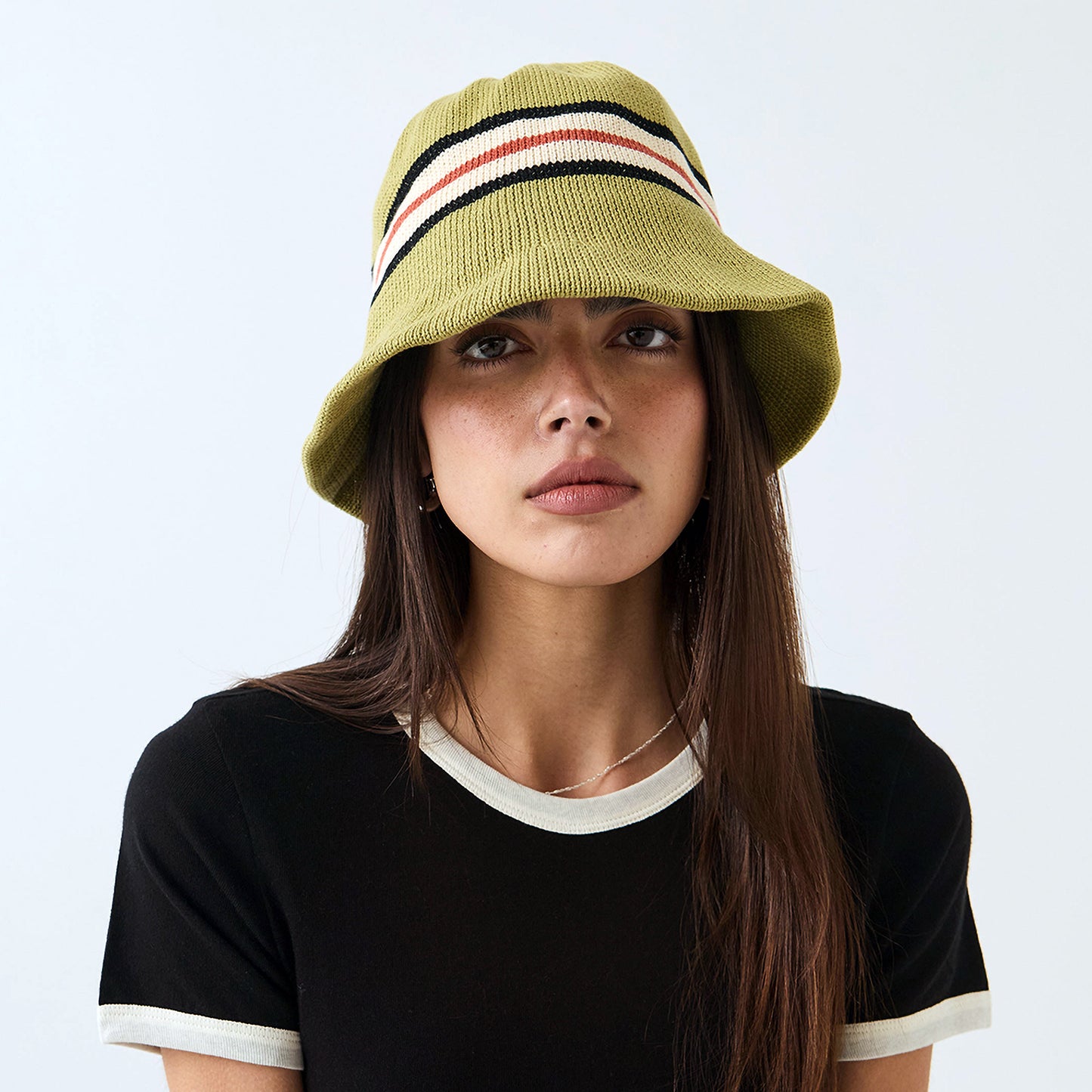 Chapeau Bob Tricot Pliable Redding vert-multi BRIXTON