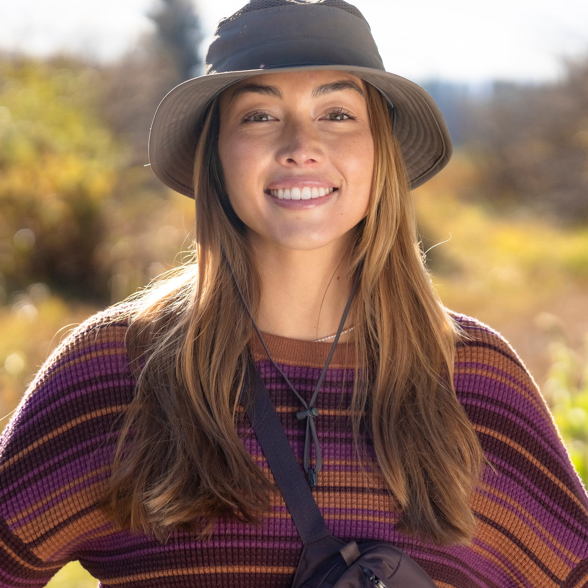 Chapeau Bob Recyclé Hydrofuge Solar taupe SUNDAY AFTERNOONS