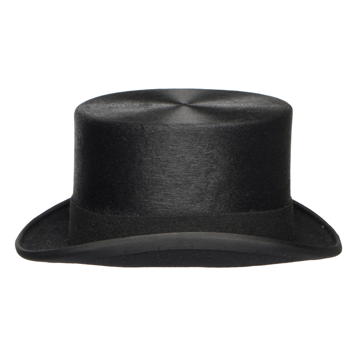 Chapeau Haut de Forme en Fourrure Feutrée Melusine noir DENTON
