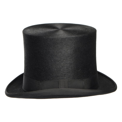 Chapeau Haut de Forme Très Grand en Fourrure Feutrée Melusine noir DENTON