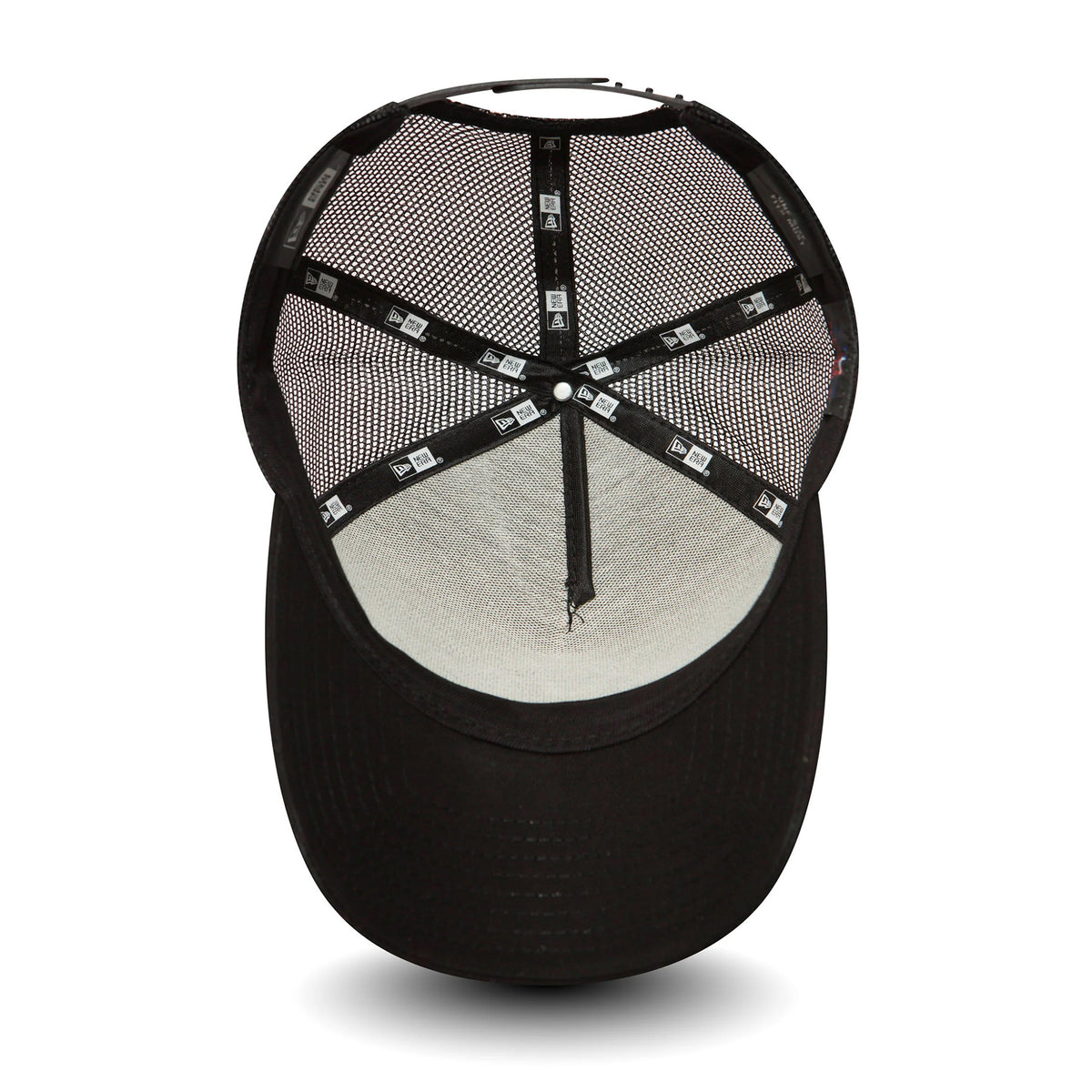Casquette Trucker MLB Essential New York Yankees noir sur noir NEW ERA