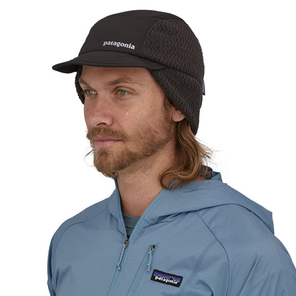 Casquette Hiver Bec-de-Canard Avec Protège-Oreilles noir PATAGONIA