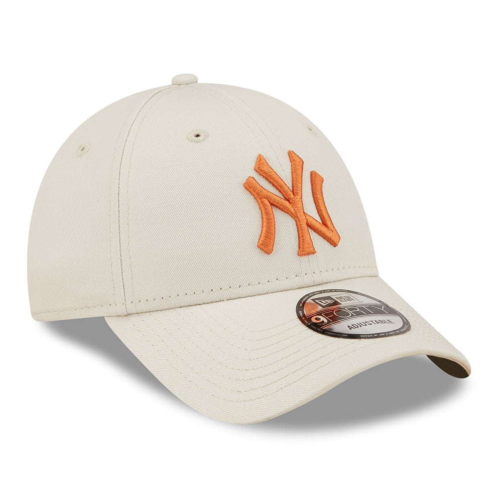 Casquette 9FORTY New York Yankees MLB League Essential pierre-ocre NEW ERA