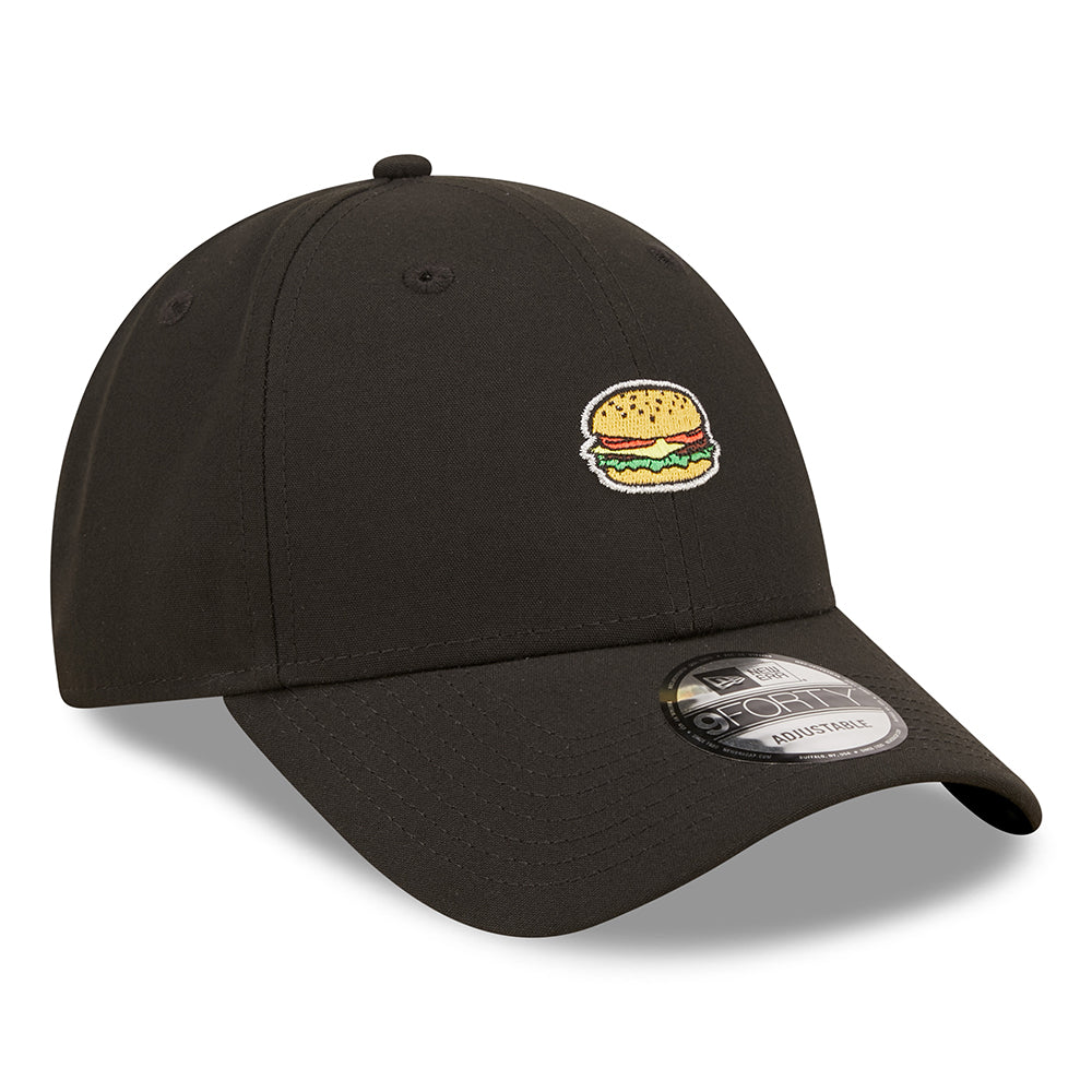 Casquette 9FORTY NE Food Icon Repreve Burger noir NEW ERA