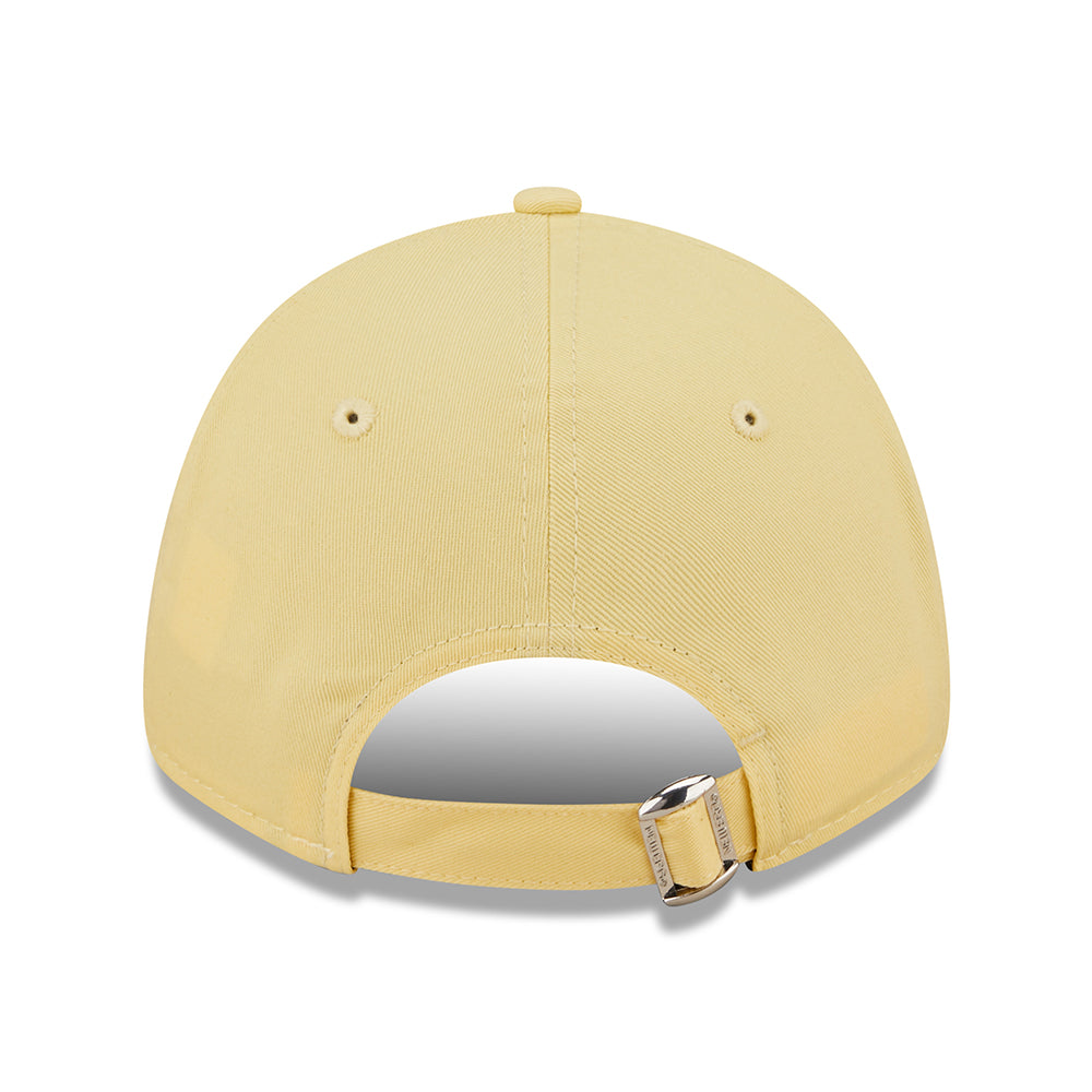 Casquette Femme 9FORTY MLB League Essential New York Yankees jaune clair-blanc NEW ERA