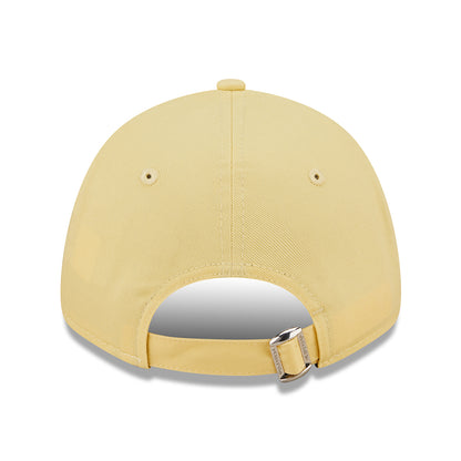 Casquette Femme 9FORTY MLB League Essential New York Yankees jaune clair-blanc NEW ERA