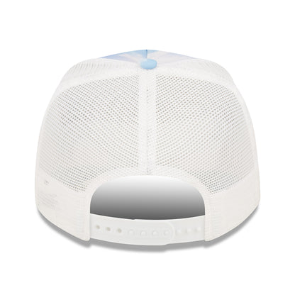 Casquette Trucker L.A. Dodgers MLB Cloud AOP A-Frame bleu clair-blanc NEW ERA
