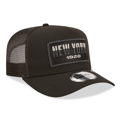 Casquette Trucker New York USA State A-Frame noir NEW ERA