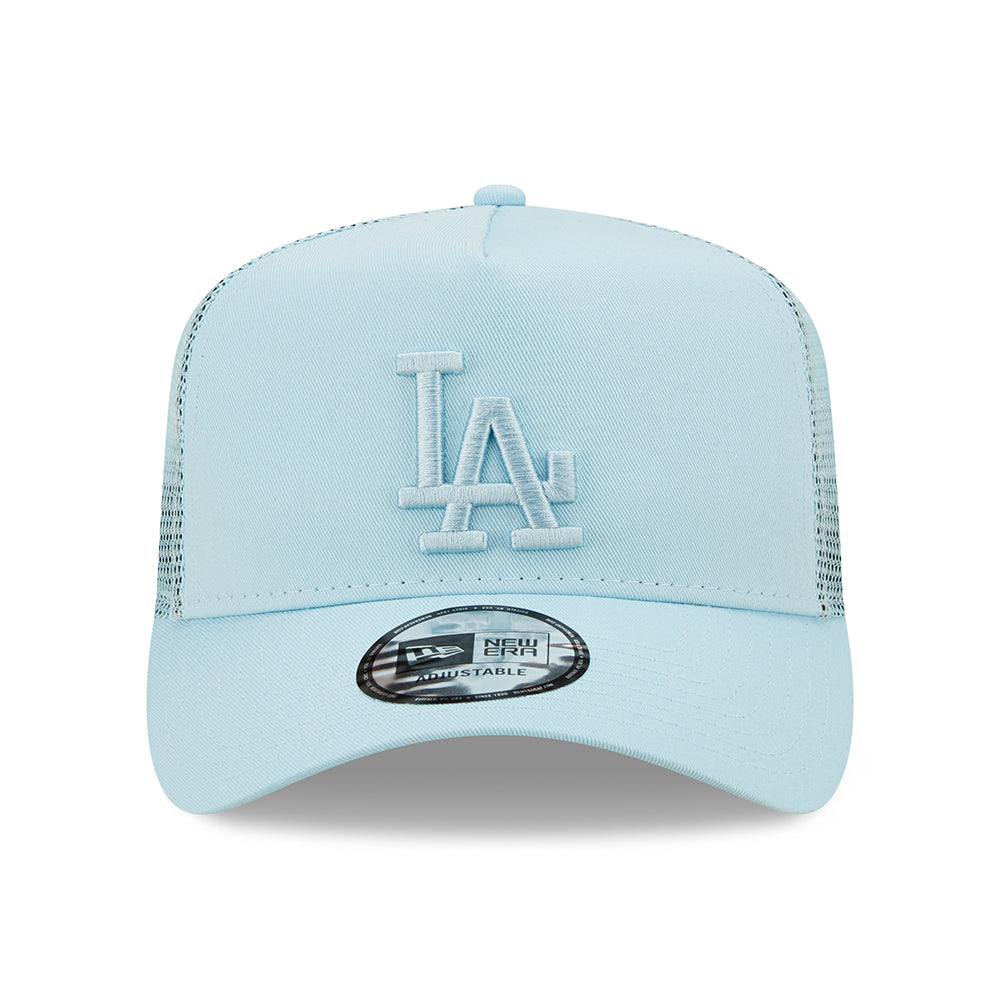 Casquette Trucker L.A. Dodgers MLB Tonal Mesh A-Frame bleu clair NEW ERA