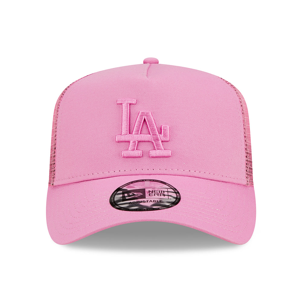 Casquette Trucker L.A. Dodgers MLB Tonal Mesh A-Frame rose NEW ERA