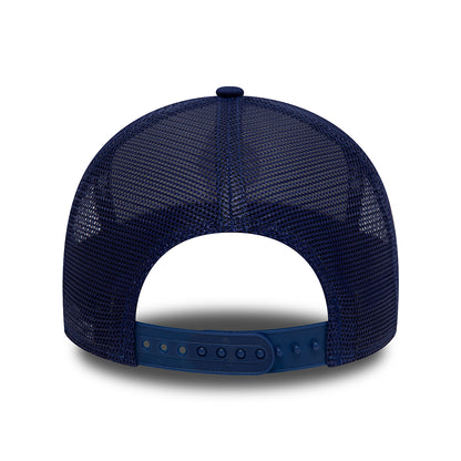 Casquette Trucker Fédération Française de Rugby Essential A-Frame blanc-bleu NEW ERA