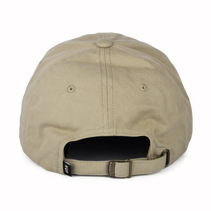 Casquette à Visière Incurvée en Coton Original Logo avoine HUF