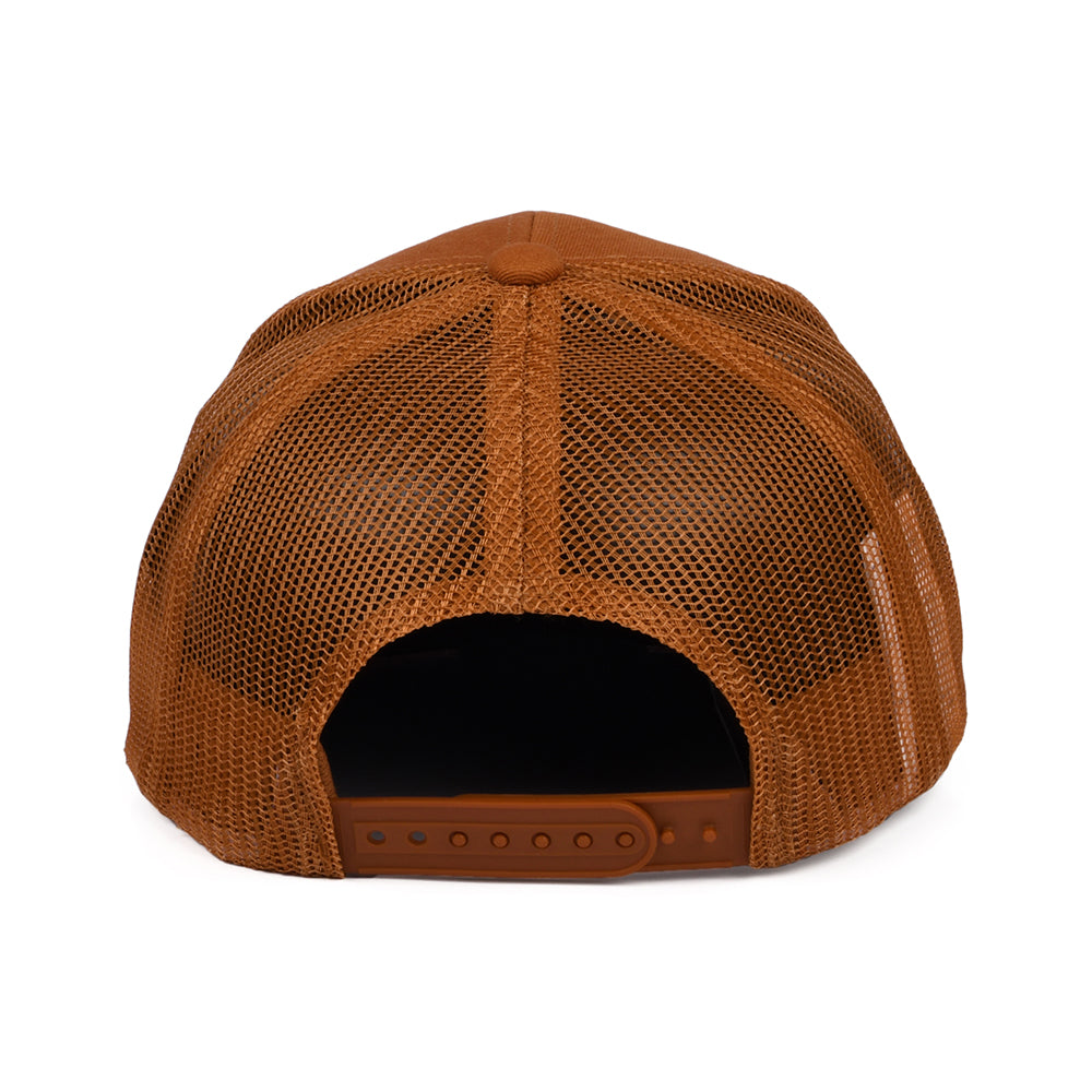Casquette Trucker Rival Stamp NetPlus MP ocre BRIXTON