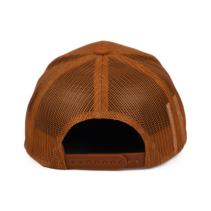 Casquette Trucker Rival Stamp NetPlus MP ocre BRIXTON