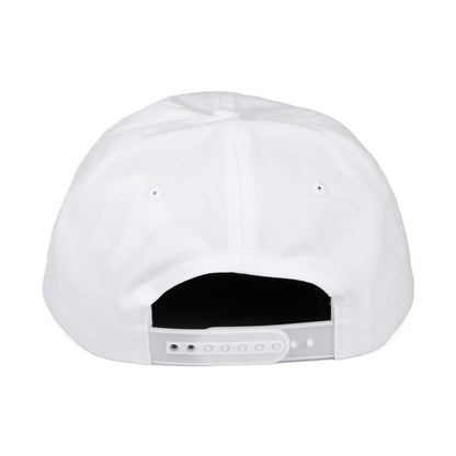 Casquette Snapback à Visière Incurvée blanc-bleu NEW BALANCE