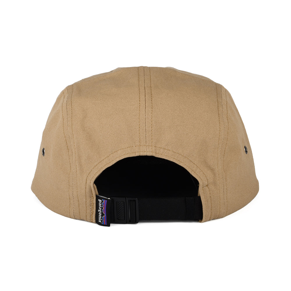 Casquette 5 Panel en Coton Bio Maclure sable du désert PATAGONIA