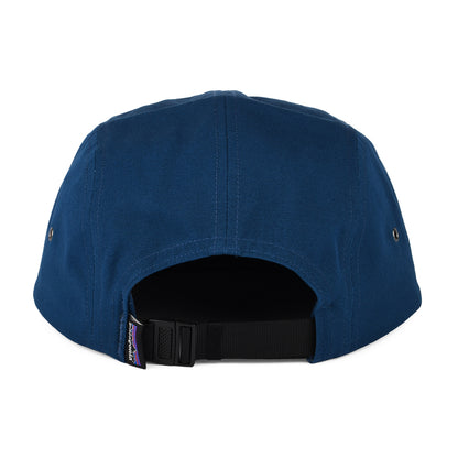 Casquette 5 Panel Forge Mark Graphic Maclure en Coton Bio bleu sarcelle PATAGONIA
