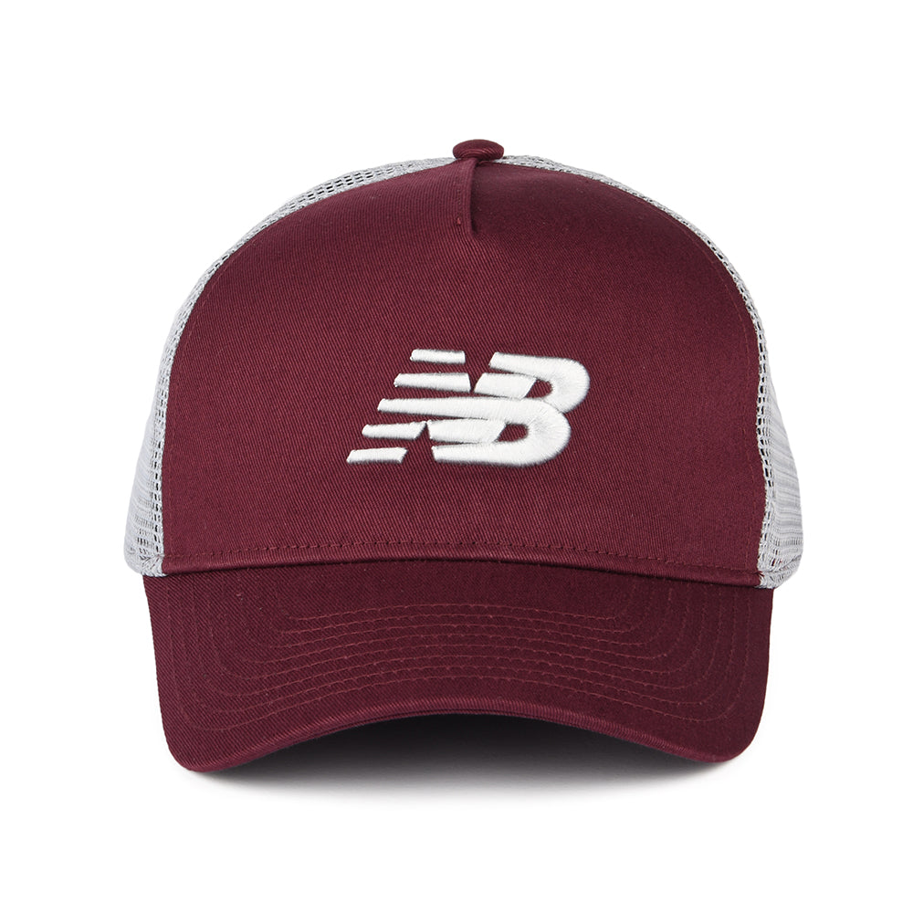 Casquette Trucker Sport Essentials bordeaux NEW BALANCE