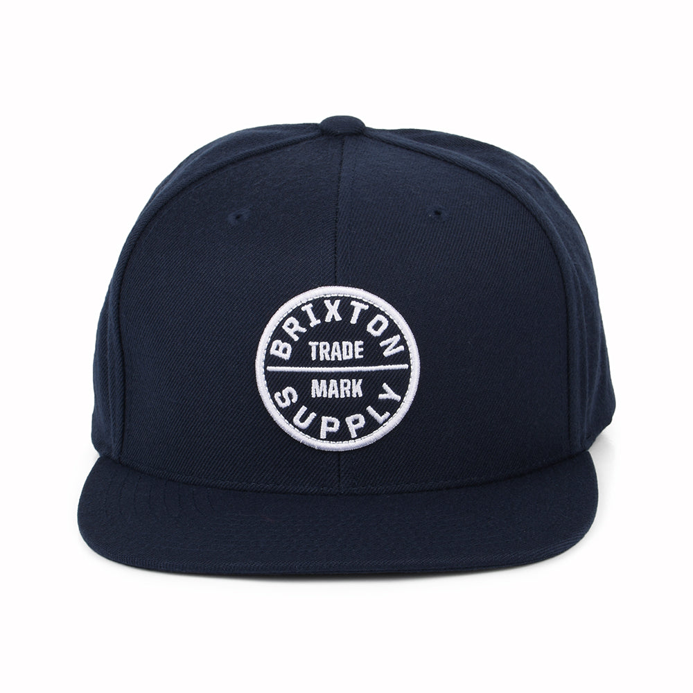 Casquette Snapback Oath III bleu marine délavé BRIXTON