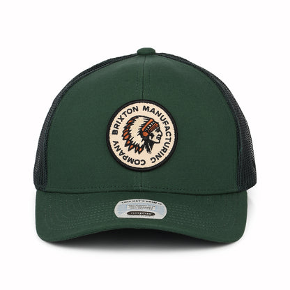 Casquette Trucker Rival Stamp NetPlus MP vert sapin BRIXTON
