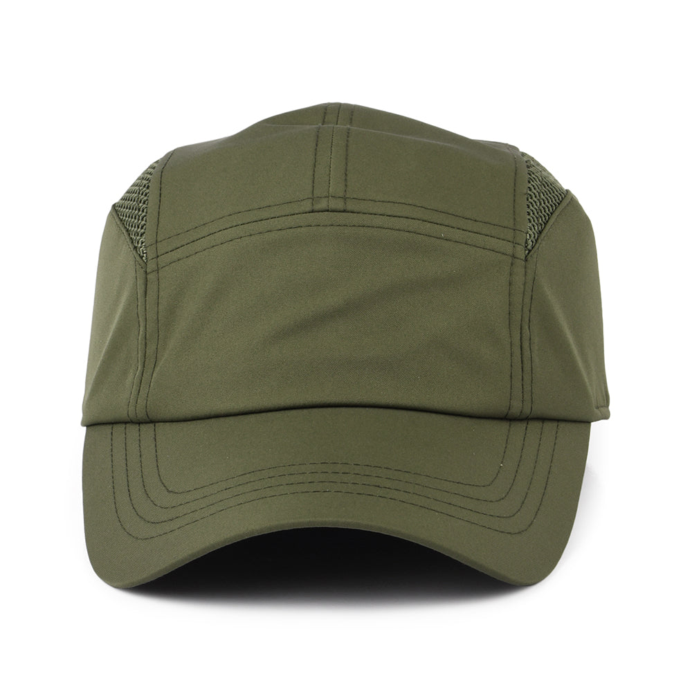 Casquette 5 Panel Hydrofuge Recyclée Airflo olive TILLEY