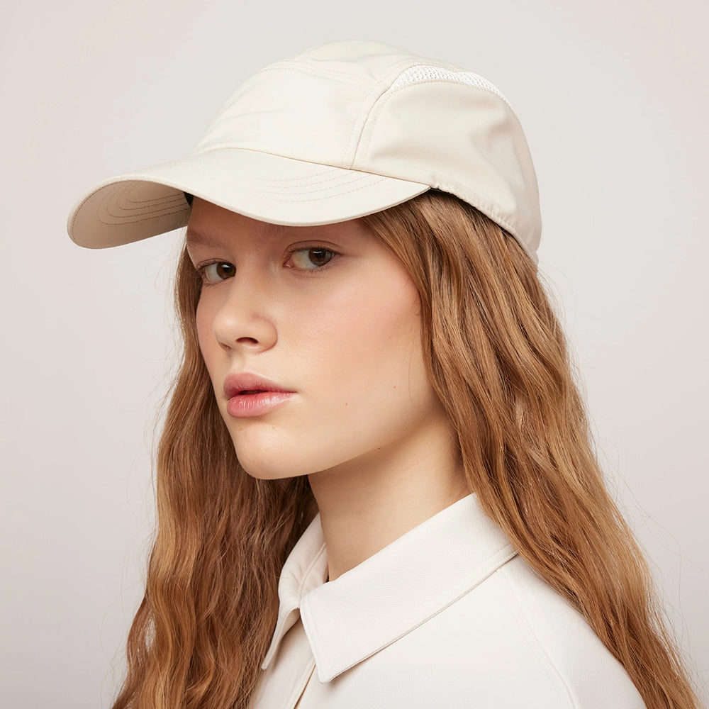Casquette 5 Panel Hydrofuge Recyclée Airflo pierre clair TILLEY