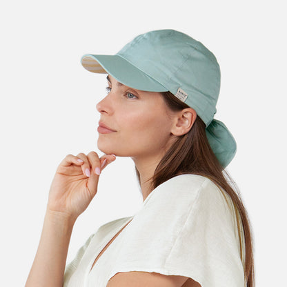 Casquette de Soleil en Coton Wupper sauge BARTS