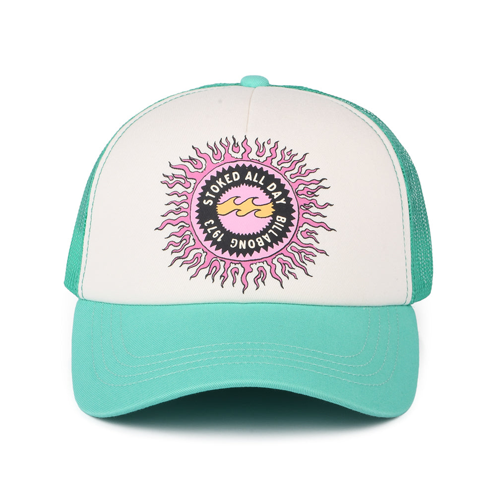 Casquette Trucker Aloha Forever blanc-aqua BILLABONG