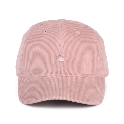 Casquette en Velours Côtelé Ton Sur Ton Harlem rose CARHARTT WIP