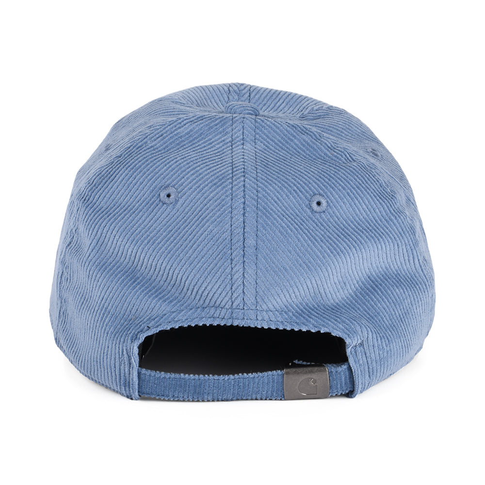 Casquette en Velours Côtelé Ton Sur Ton Harlem bleu ardoise CARHARTT WIP