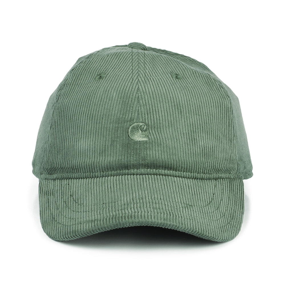 Casquette en Velours Côtelé Ton Sur Ton Harlem forêt clair CARHARTT WIP