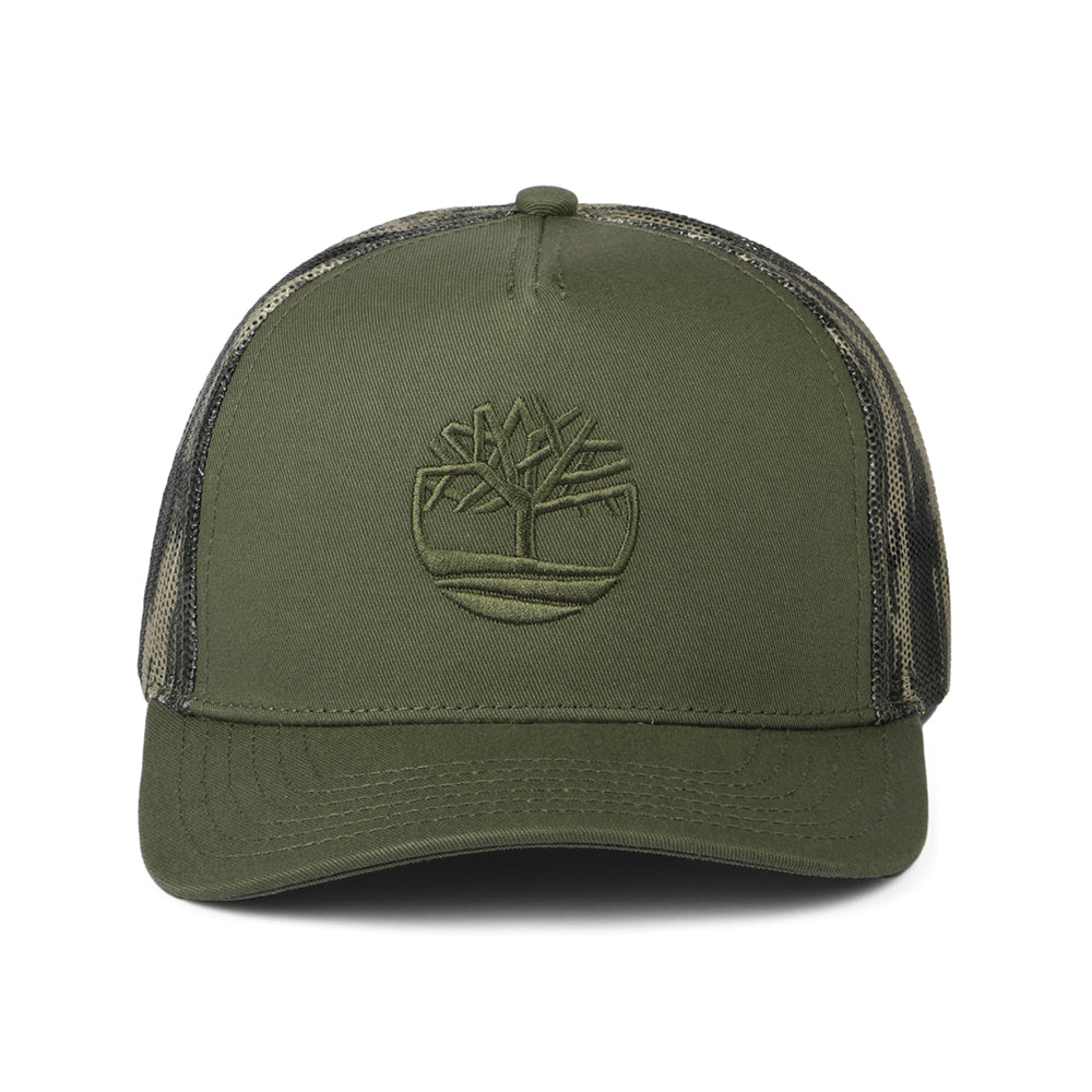 Casquette Trucker Printed Camouflage Mesh olive TIMBERLAND