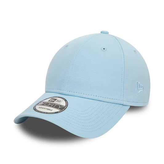 Casquette 9FORTY NE Essential Vierge en Coton bleu glacé NEW ERA