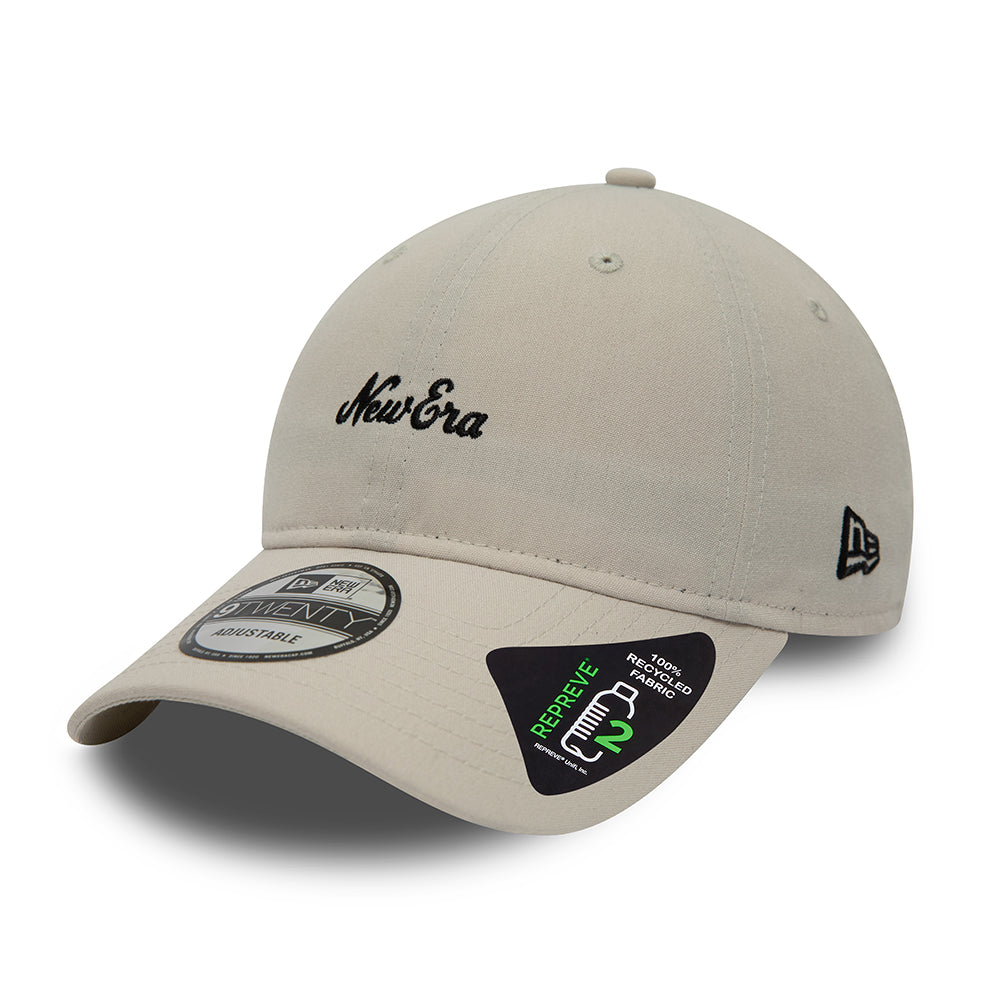 Casquette 9TWENTY NE Heritage Script Repreve pierre NEW ERA