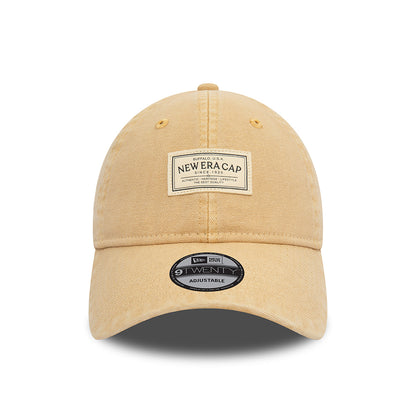 Casquette 9TWENTY NE Canvas en Coton avoine NEW ERA