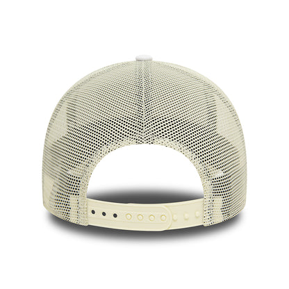 Casquette Trucker A-Frame NE Summer Saint-Tropez blanc-blanc cassé NEW ERA