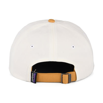 Casquette en Coton Bio P-6 Label Trad crème-moutarde PATAGONIA
